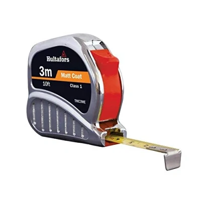 Image of TM3ME Chrome Tri Matic Pocket Tape 3m/10ft (Width 13mm)