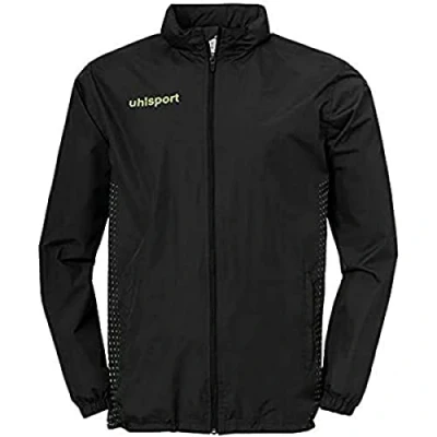 Image of Uhlsport Uhlsh Men Score Rain Jacket Men&#039;s Black/Fluo Green, XX Large