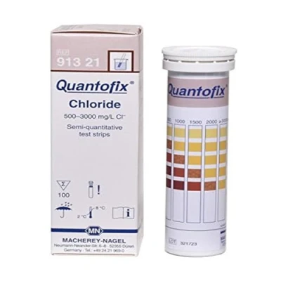 Image of Quantofix 1138911 chloride Reagent Test Strips for testing ions, 6 mm x 95 (Pack of 100)