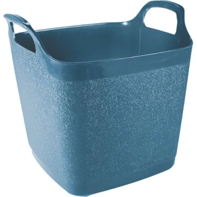 Image of Town &amp; Country 15L Square Flexi Tub Denim Blue