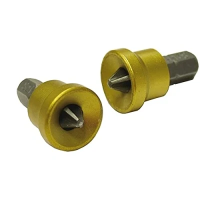 Image of Faithfull FAISBPH2DW Drywall Screwdriver Adaptor and PH2 Bits. Pack of 2