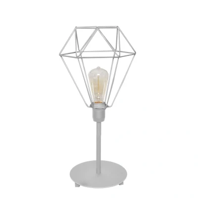 Image of Karo Table Lamp Grey 24cm