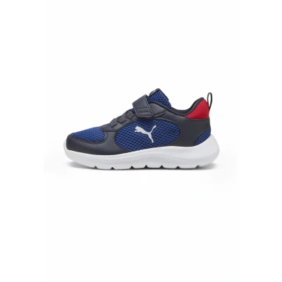 Image of Puma FUN Racer 2 Unisex Road running shoes for kids, Size: 2, New navy white clyde royal Textile