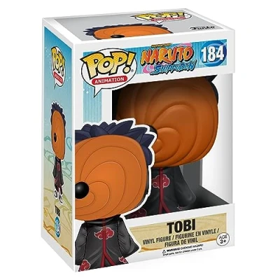 Image of Funko Pop! Animation: Naruto Tobi Collectable Vinyl Figure Gift Idea Official Merchandise Toys for Kids &amp; Adults Anime Fans Model Collectors and Display