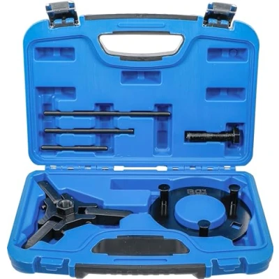 Image of BGS 7761 Belt Pulley Puller &amp; Assembly Set for GM, Chrysler, Ford, Mitsubishi 6 pcs.