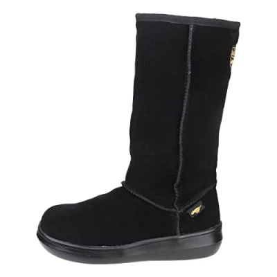 Image of Rocket Dog Sugardaddy Womens/Ladies Leather Pull On Boot (6 UK) (Black)