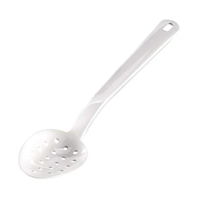 Image of MatferBourgeat Exoglass Perforated Serving Spoon Clear 340mm