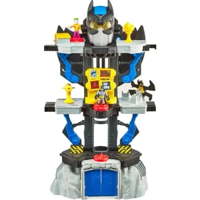 Image of LEGO Imaginext DC Super Friends Batman Playset Transforming Batcave with &amp; The Joker Figures for Preschool Kids Ages 3+ Years, CHH91