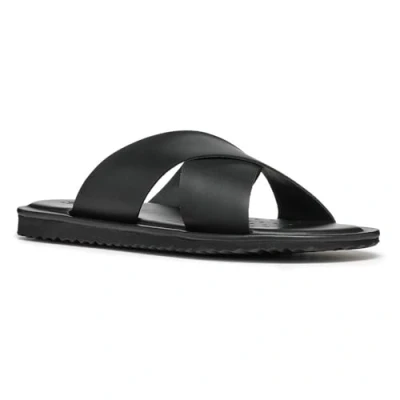 Image of Geox Men&#039;s U Erice B Slide Sandal, Black, 10.5 UK