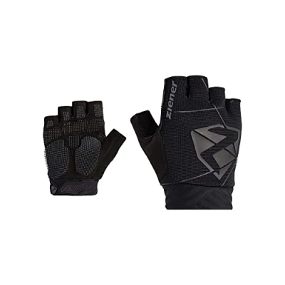 Image of Ziener Men&#039;s CECKO Cycling/Mountain Bike/Cycling Gloves, Short Finger, Breathable, Cushioning, Magnet, 11