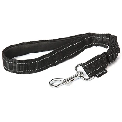 Image of Bunty Anti Shock Dog Lead Walk/Training Bungee Pull Absorbing Extending Leash Small