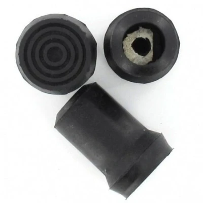 Image of 4 x 19mm Rubber Ferrules Walking Stick Cane Crutch