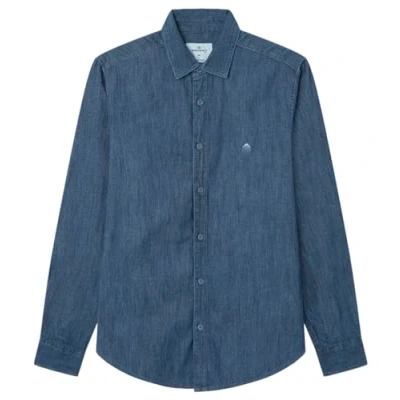 Image of Springfield Men&#039;s Shirt, Medium Blue, L