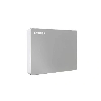 Image of TOSHIBA Canvio Flex 1TB Portable External Hard Drive USB C 3.0, Silver for PC, Mac, &amp; Tablet HDTX110XSCAA