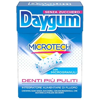 Image of 20 PACKS DAYGUM MICROTECH CHEWING GUM SUGAR FREE