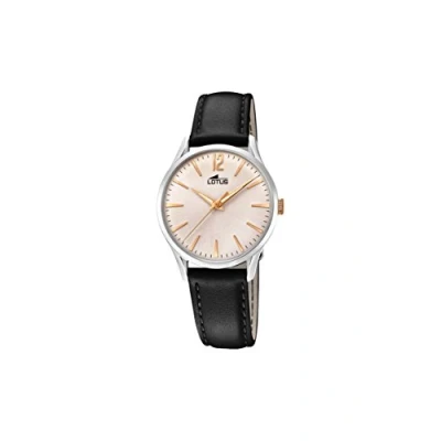 Image of Lotus Watches Womens Analogue Classic Quartz Watch with Leather Strap 18406/4