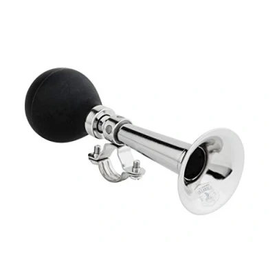 Image of Legami BIHA0001 Classic Bike Horn, Metal, 1 Cubic_inches, Chrome
