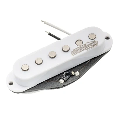 Image of Wilkinson Vintage Tone Alnico 5 Single Coil Pickup for Strat Style Guitar Neck, White