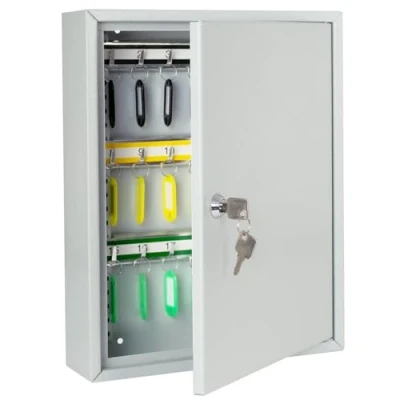 Image of HMF 13542 07 Key Cabinet, 42 Keys 35 x 27 8 cm, light gray