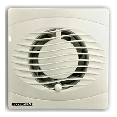 Image of Intervent BVF100H Axial Extractor Fan 100mm / 4 Inch (Humidistat/Timer Model)