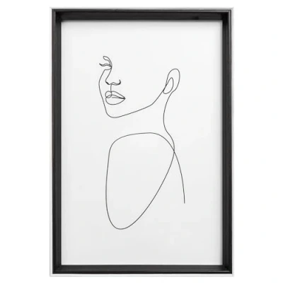 Image of walther design Silhouette Picture Frame, Black, 18 x 24 cm