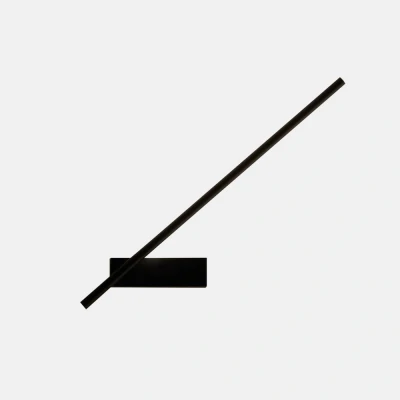 Image of Tubs Integrated LED Wall Lamp 11.5W 428lm 3000K Metallic Black