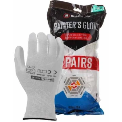 Image of Blackrock Latex Coated Gripper Safety Work Gloves, Men&#039;s &amp; Women&#039;s Working Grip, Ideal For Heavy Duty Gardening, Handling, Manufacturing, Agriculture, Building Construction Size XXL