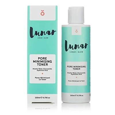 Image of Pore Minimising Face toner by Lunar Glow, a facial containing Niacinamide &amp; Hyaluronic Acid