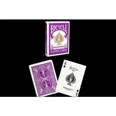 Image of Bicycle Cards Poker Size Purple Back