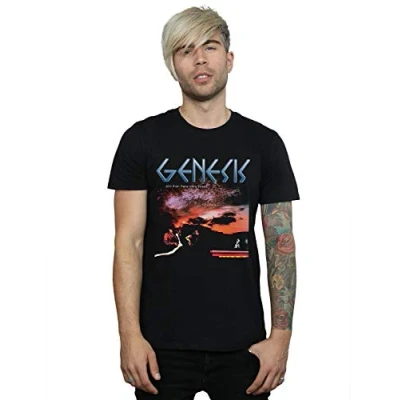 Image of Absolute Cult Genesis Men&#039;s and Then There were Three T Shirt Black Large