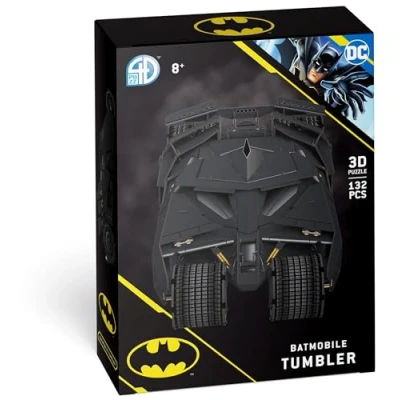 Image of 4D Cityscape DC Comics 3D Paper Puzzles (Batman Batmobile Tumbler)