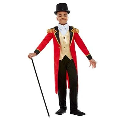 Image of Smiffys Costume &amp; Party Boys Deluxe Little Ringmaster Circus Fancy Dress Kids Childs World Book Day Medium