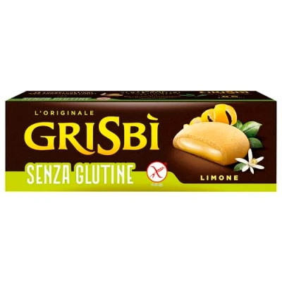 Image of 6X Vicenzi Grisbi Italian Biscuits Cookies with Lemon Cream 150g Gluten Free! Health Food! 100% Italian!