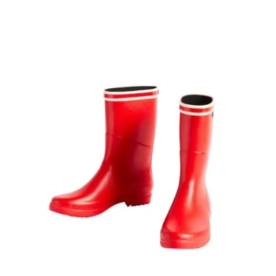 Image of Aigle Women&#039;s Chanteboot Stnl Rain Boot, Red, 3.5 UK