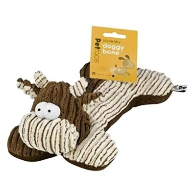 Image of Puppy / Small Medium Dog Toy. Soft Doggy Bone (Squeaky)