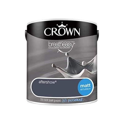 Image of 2.5L CROWN Standard Breatheasy Matt Emulsion Paint Aftershow