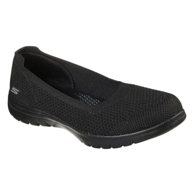 Image of Skechers Women&#039;s On the go Flex Wonderous Pumps,Black Textile Trim,5.5 UK