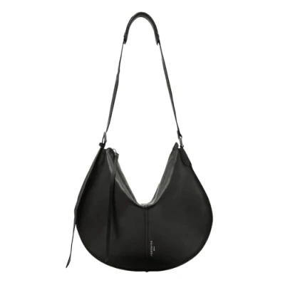 Image of Liebeskind Berlin Women&#039;s NAOMI NATURAL SHEEP HOBO M, 9999 Black, Medium