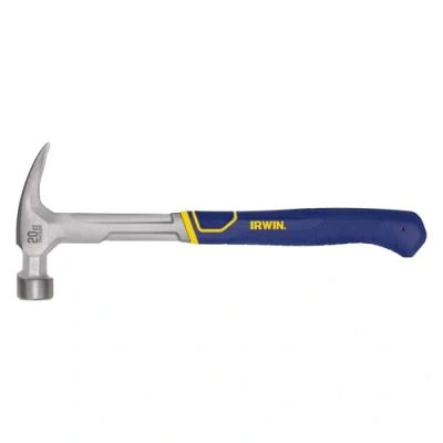 Image of IRWIN Hammer, Rip Claw Ergonomic Textured Grip, 20 OZ (IWHT51220)
