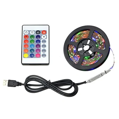 Image of Led Lights RGB Strip with Remote Control,RGB Color Changing for Bedroom, Room