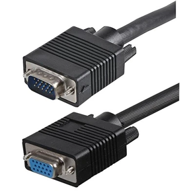 Image of Pro Signal PSG91297 Lead, SVGA Plug to Socket, 10 m, Black