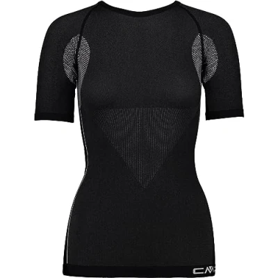 Image of CMP Woman Seamless T Shirt, Black, 40/42