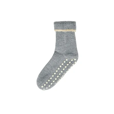 Image of ESPRIT Women&#039;s Cozy W HP Wool Grips On Sole 1 Pair Grip socks, Grey (Mid Melange 3530), 2.5 5