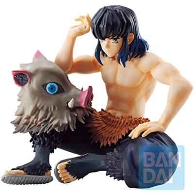 Image of Figure Ichibansho Inosuke Hashibira Demon Slayer (Tengen Uzui Is Here!) 10cm BP60200 Multicolor