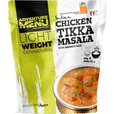 Image of Adventure Menu Chicken Tikka Masala with Basmati Rice Reg Pack 120g (760 kcal)