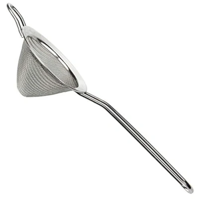 Image of bar@drinkstuff Conical Cocktail Sieve Fine Strainer, Strainer