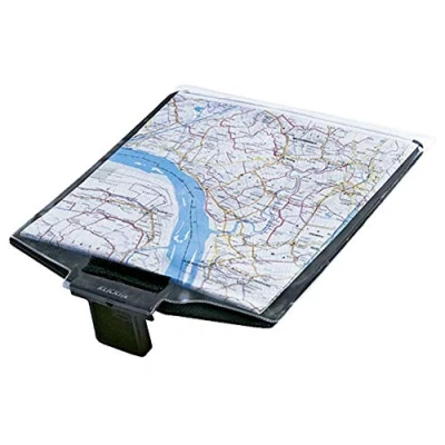 Image of KlickFix Rixen &amp; Kaul Men&#039;s Sunny Map Holder Attachment, Multicoloured, One Size, black