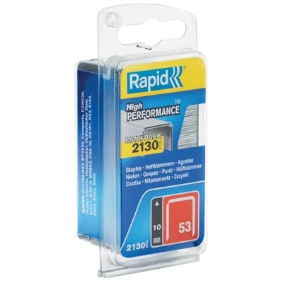 Image of Rapid High Performance Staples, No.53, Leg Length 10 mm, 5000743 2130 Pieces