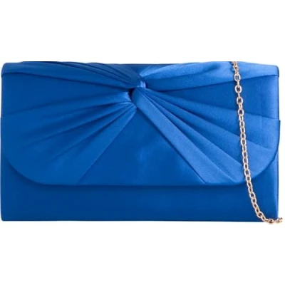 Image of A2ZUKFASHION Womens Satin Pleated Clutch Bag Purse Party Prom Ladies Wedding Evening Shoulder Handbag