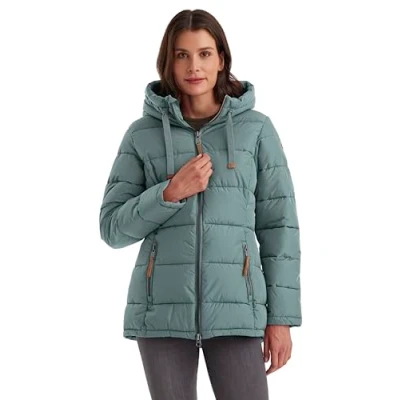 Image of G.I.G.A. DX Women&#039;s Gw 12 Wmn Qltd Jckt Winter Hood, Functional Jacket in Down Look, aquaverde, 42